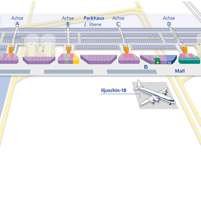 Übersichtsplan Terminal Ausschnitt
