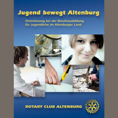 Ausbildungsbroschüre Rotary Club Titelseite